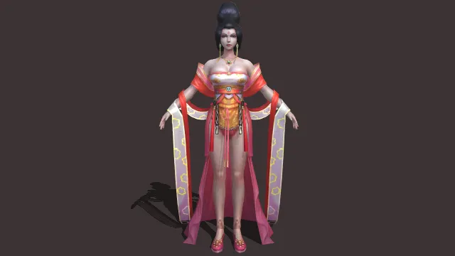 仙侠古风古代美女少女女孩武则天杨玉环