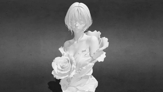 烬中玫瑰stl