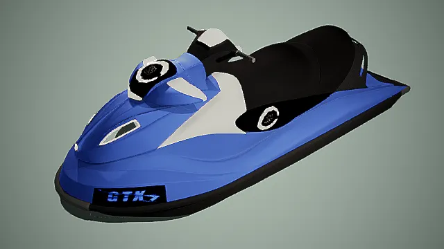 摩托艇   游艇3D模型