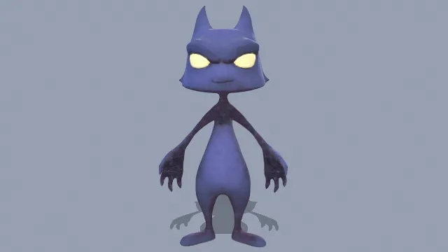 来到地球的外星人游戏角色模型