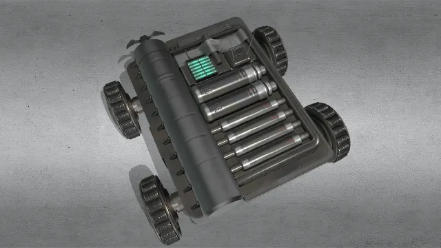 间谍无人机3D机械模型