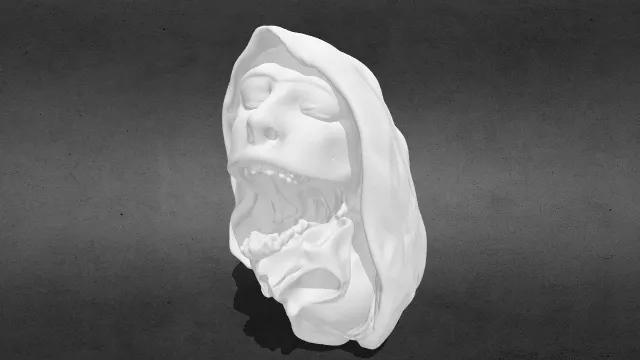 骷髅与女郎_obj.obj