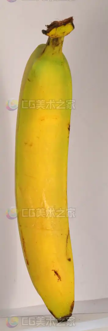 香蕉水果正视角贴图 