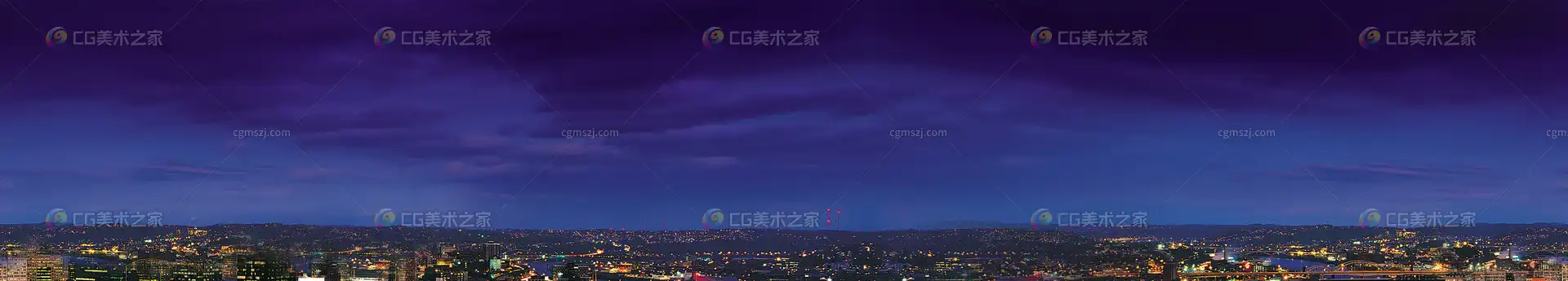 都市夜景贴图