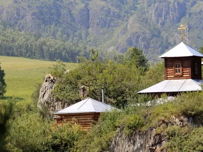 绿谷木屋景观贴图