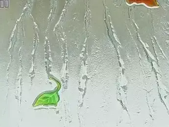 彩叶浮雕玻璃贴图