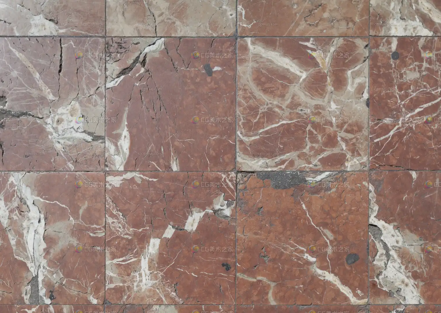 红棕底白纹大理石瓷砖