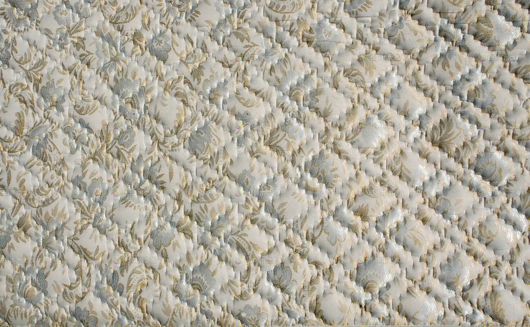 浮雕花纹布料纹理贴图