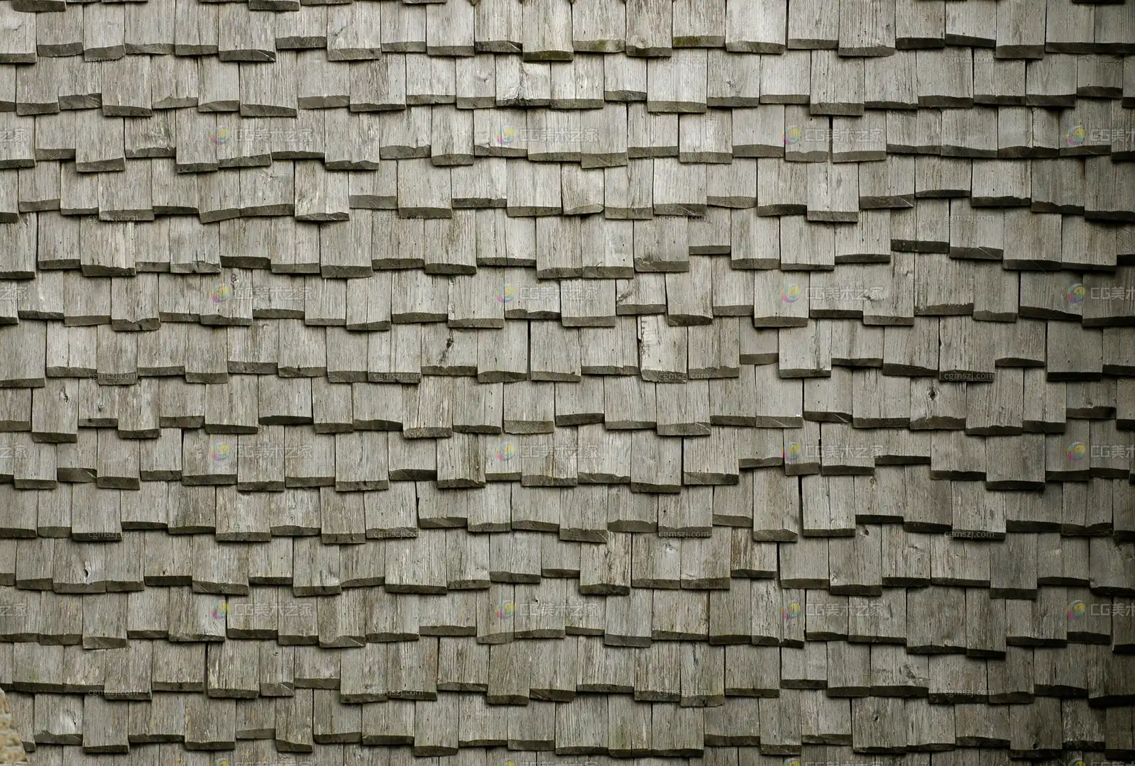 不规则方块拼接瓦片屋顶贴图