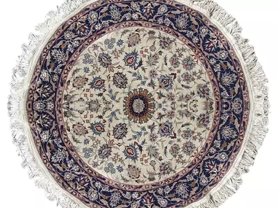 圆形传统花纹地毯贴图