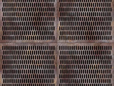 金属穿孔网贴图