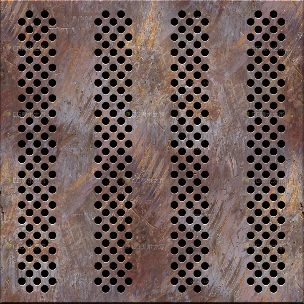 金属穿孔板贴图