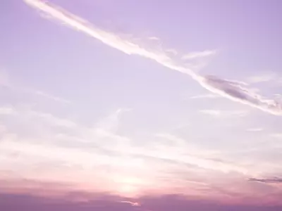 粉紫渐变天空贴图