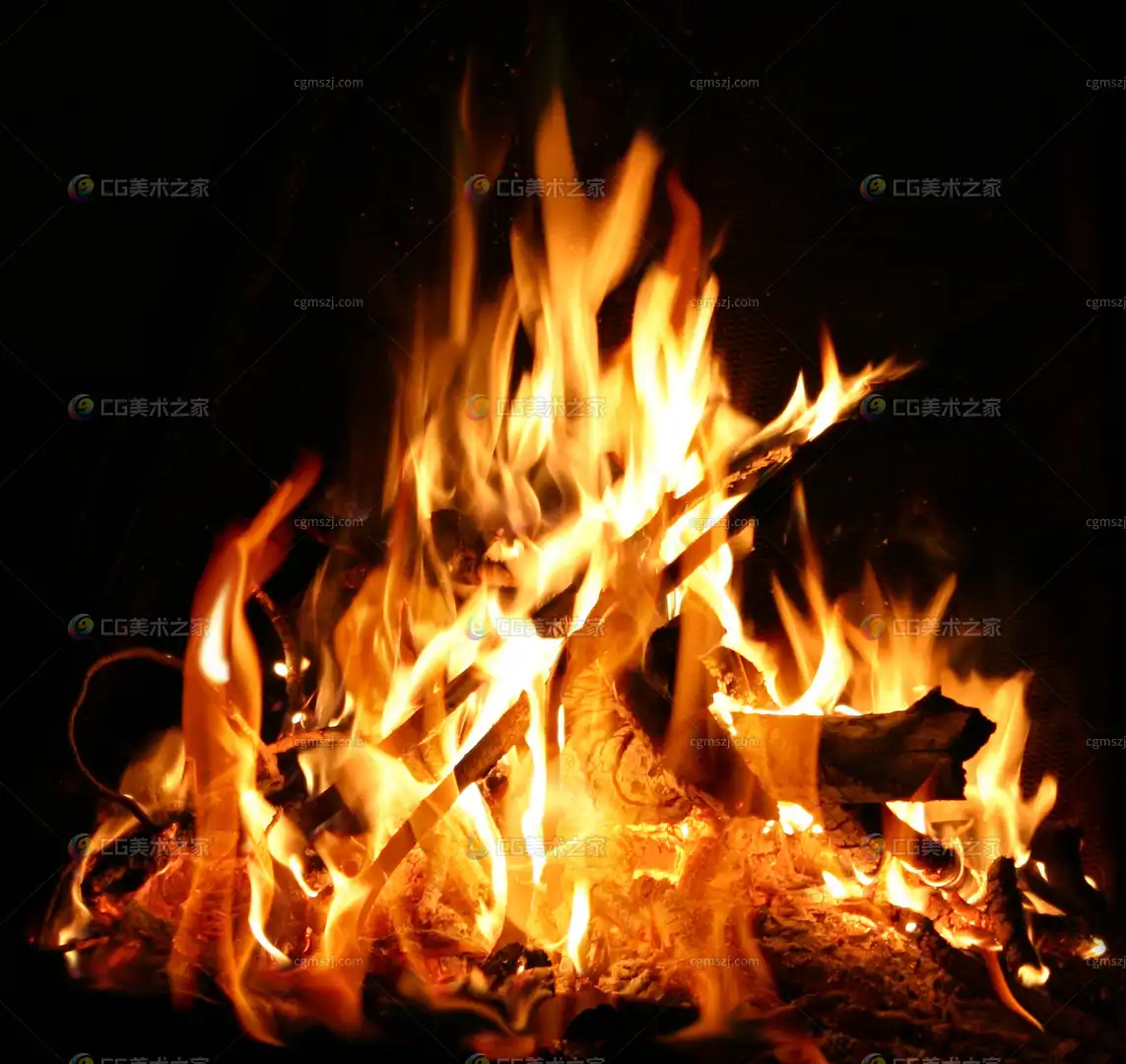 篝火火焰贴图