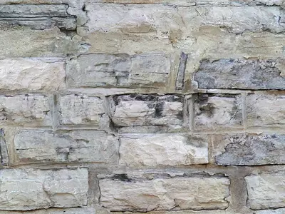 破损文化石砖墙贴图