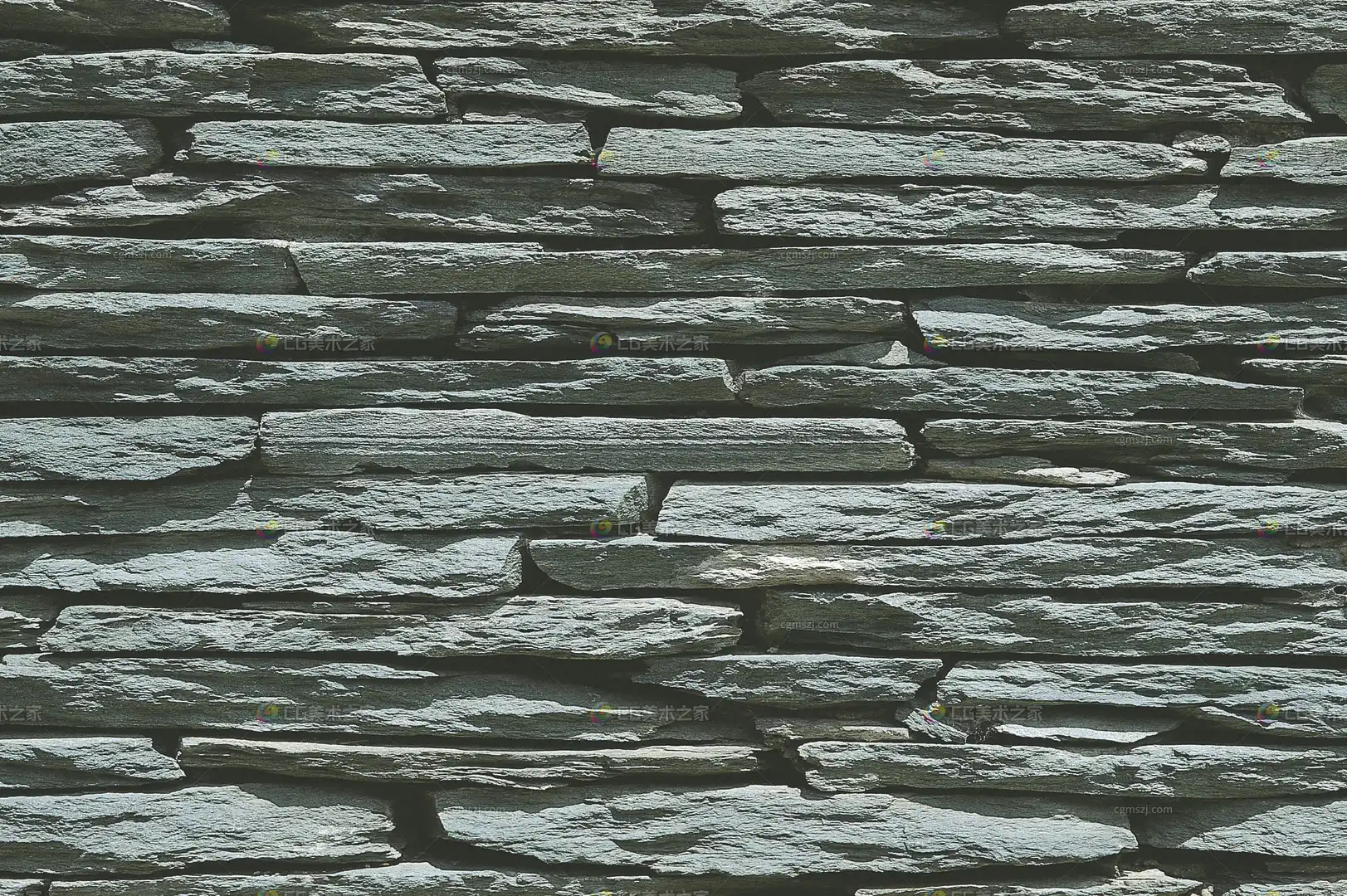 灰石板墙贴图