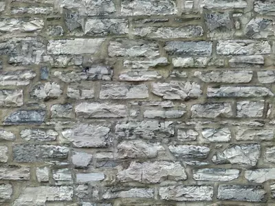灰白杂色石墙贴图