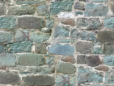 绿蓝杂色文化石墙贴图