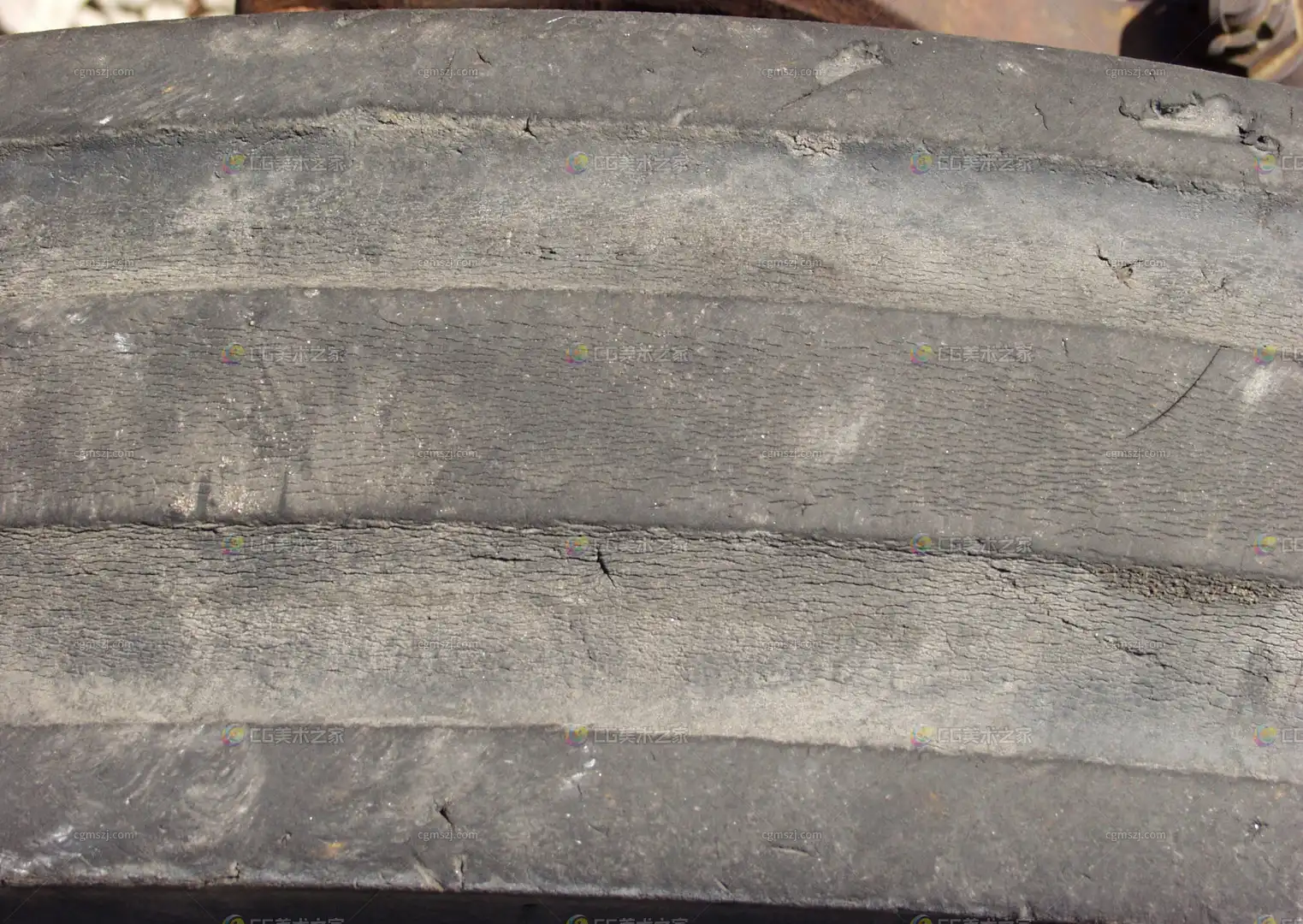 灰裂旧橡胶纹理贴图