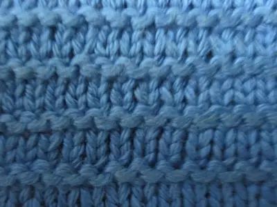 蓝色针织毛线布料