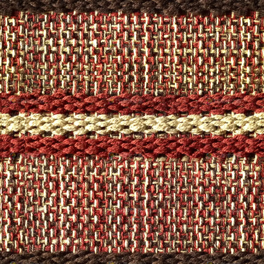 混色纱线编织纹理贴图