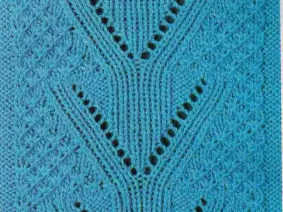 蓝色针织纹理贴图