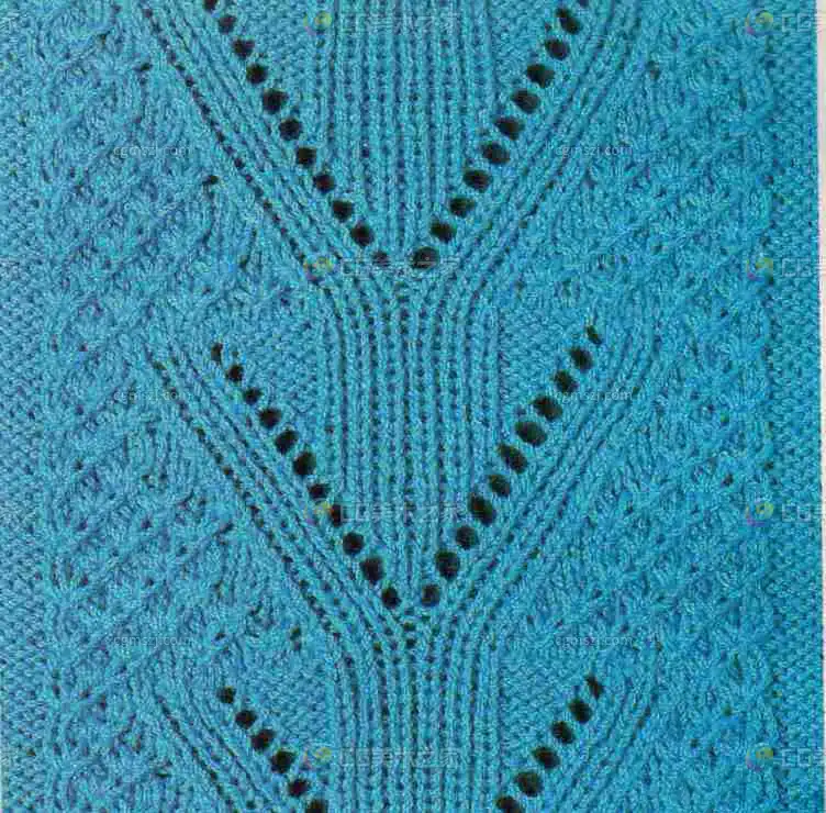 蓝色针织纹理贴图