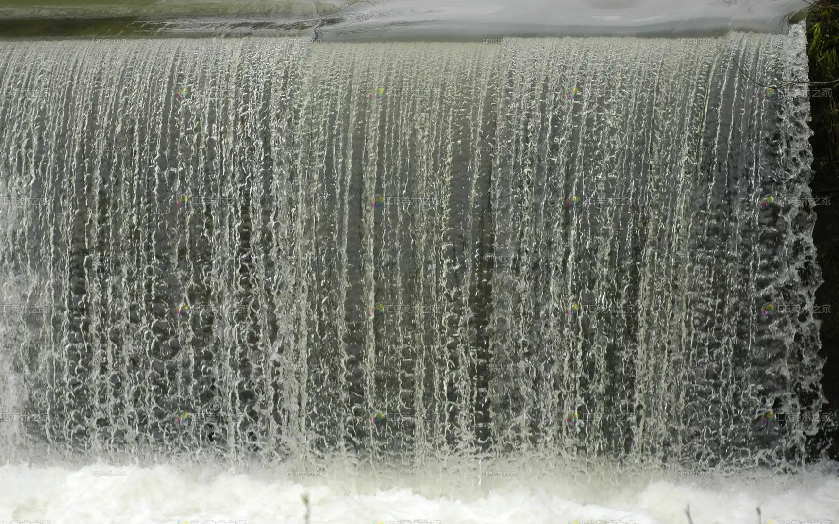 瀑布垂直水流纹理贴图
