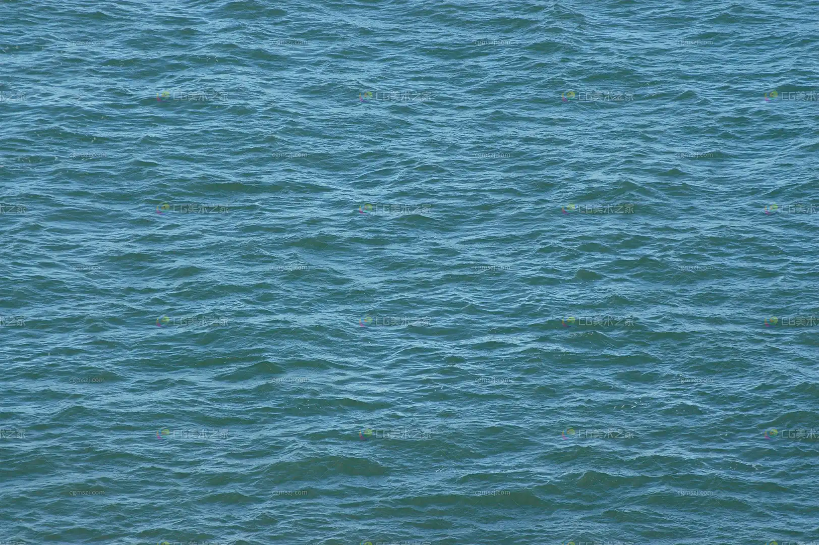 蓝绿水波纹理贴图