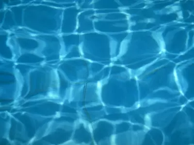 泳池蓝绿水波纹纹理贴图