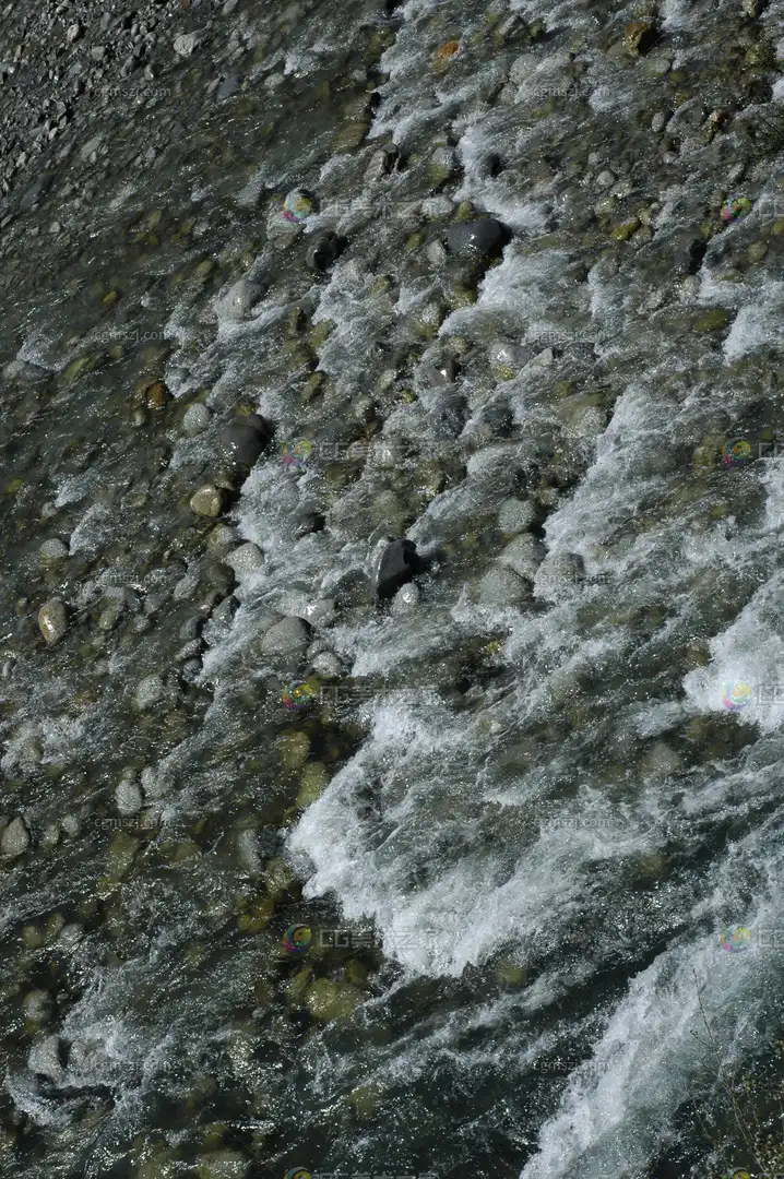 溪流石滩纹理贴图