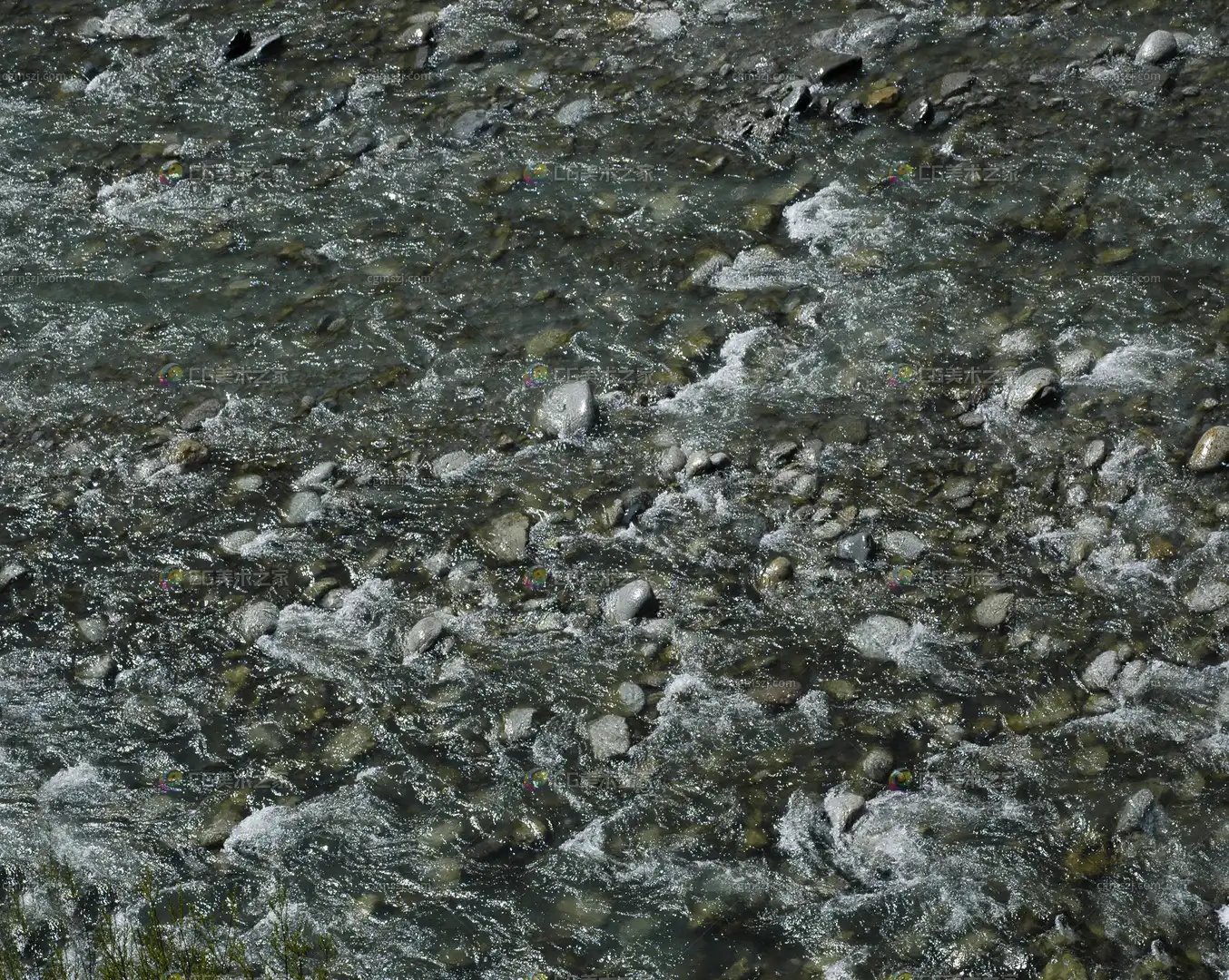 溪流碎石纹理贴图