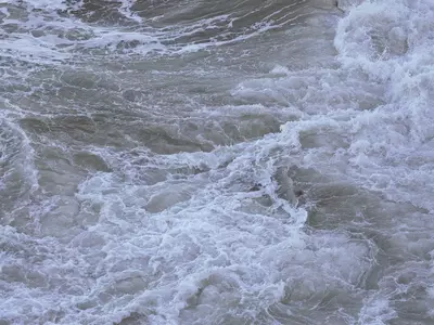 灰白湍急水纹贴图
