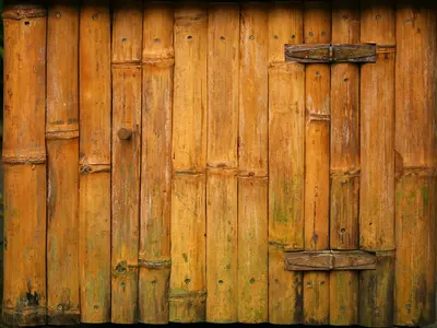 竹制墙面纹理贴图