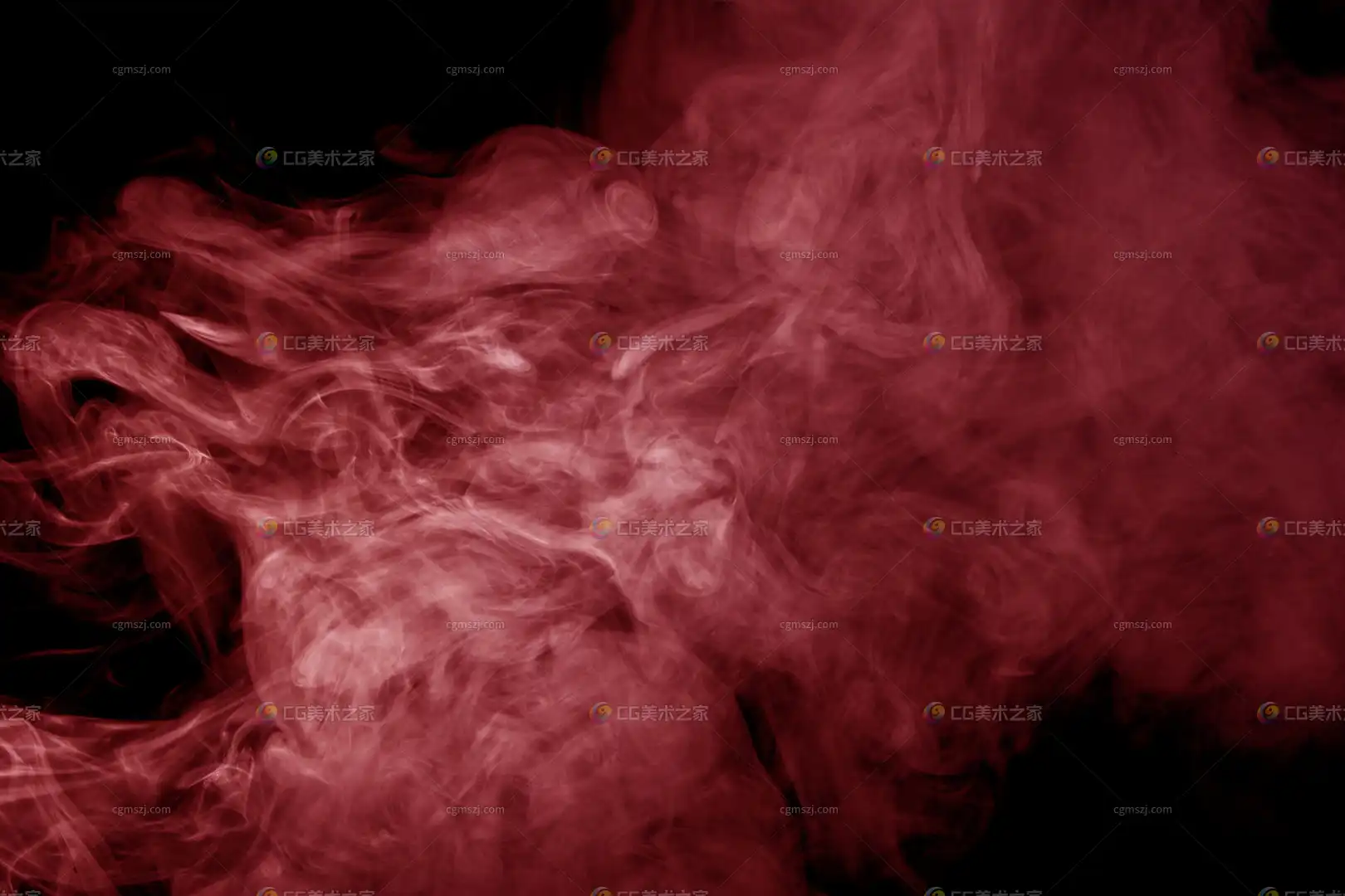 深红烟雾纹理贴图