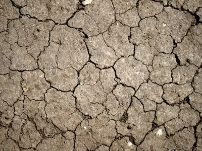 干裂土地纹理贴图