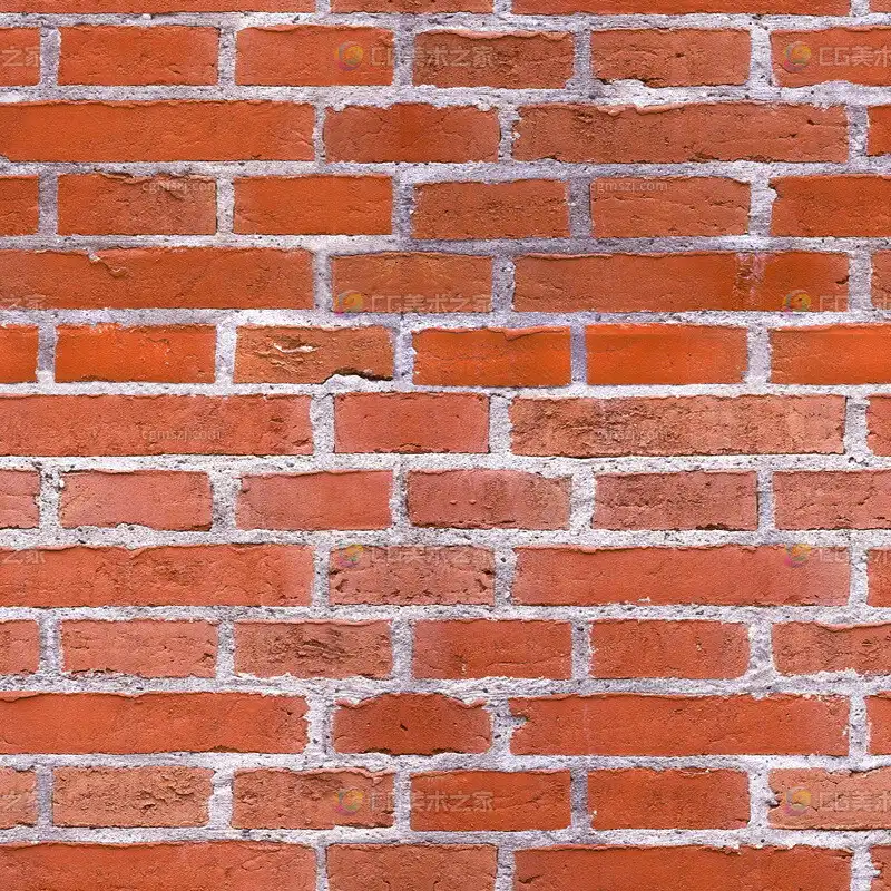 砖墙白缝贴图
