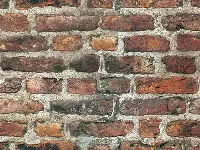 多彩旧砖墙斑驳贴图