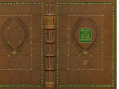 复古皮质书籍封面贴图