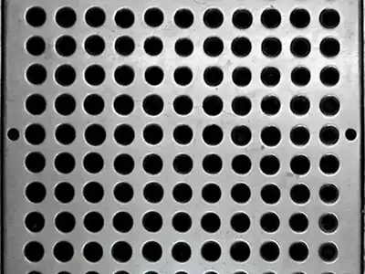 圆孔网格金属穿孔板贴图