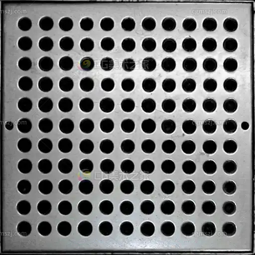 圆孔网格金属穿孔板贴图