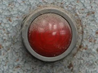 老旧红色按键贴图