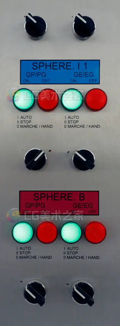 设备旋钮面板贴图