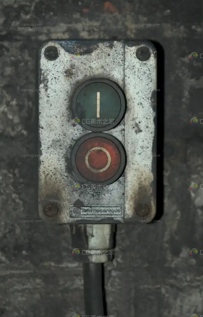 老旧按钮开关贴图