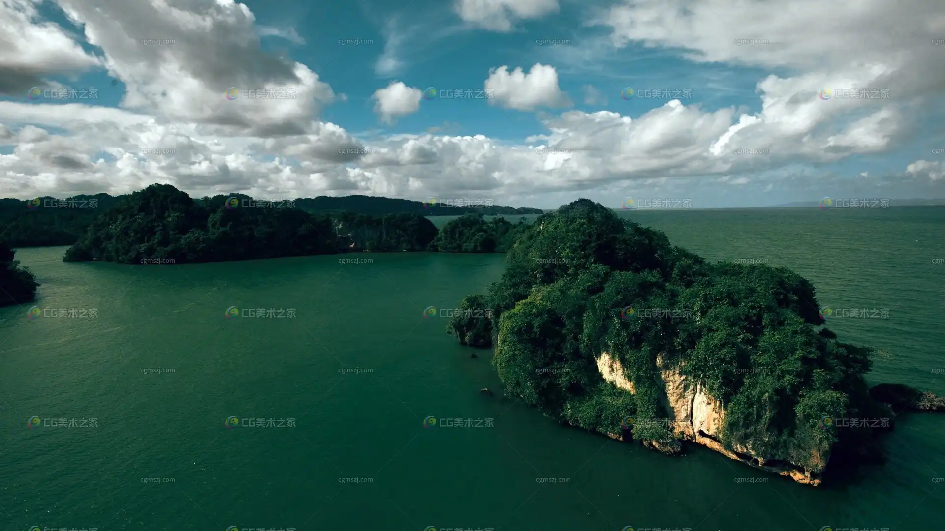 热带海岛风景 贴图