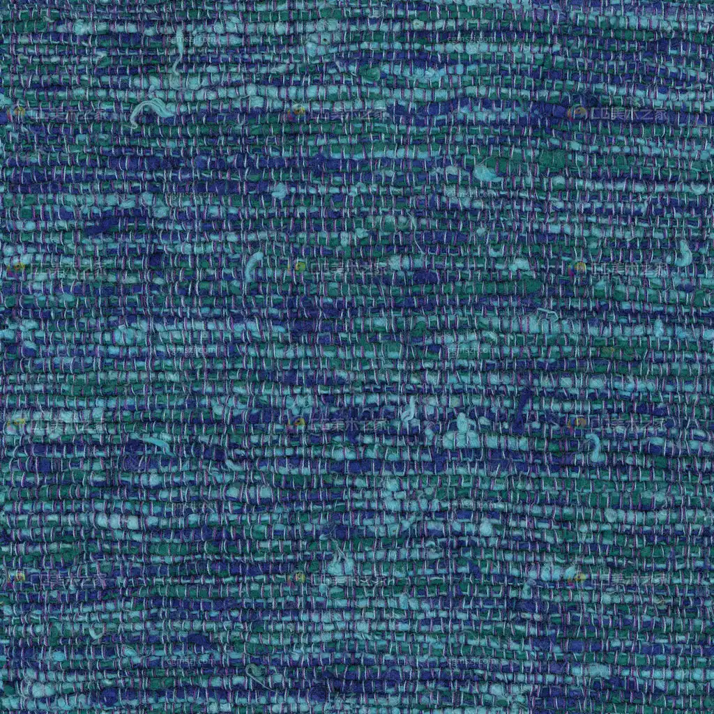 蓝绿色编织地毯纹理贴图