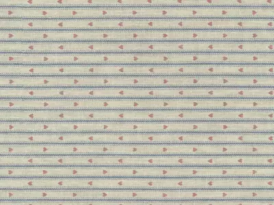 浅蓝底爱心图案条纹织物贴图