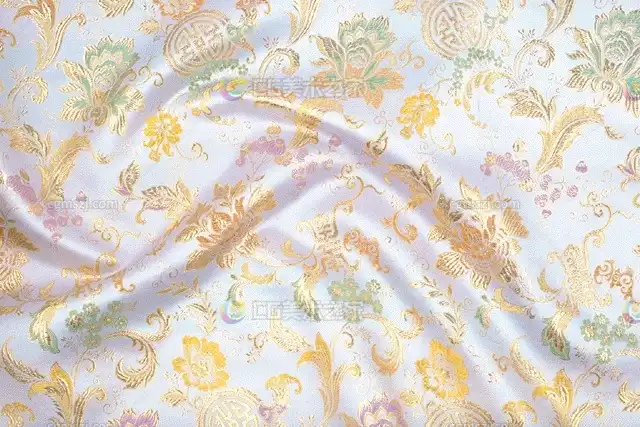 花卉织物丝绸贴图