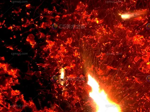 熔岩火焰贴图