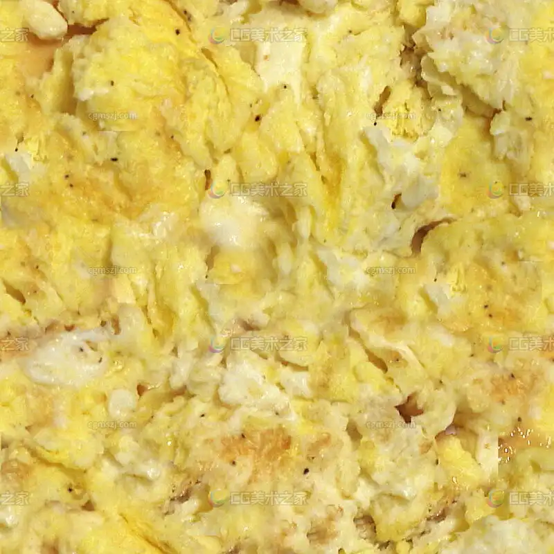 炒鸡蛋纹理贴图